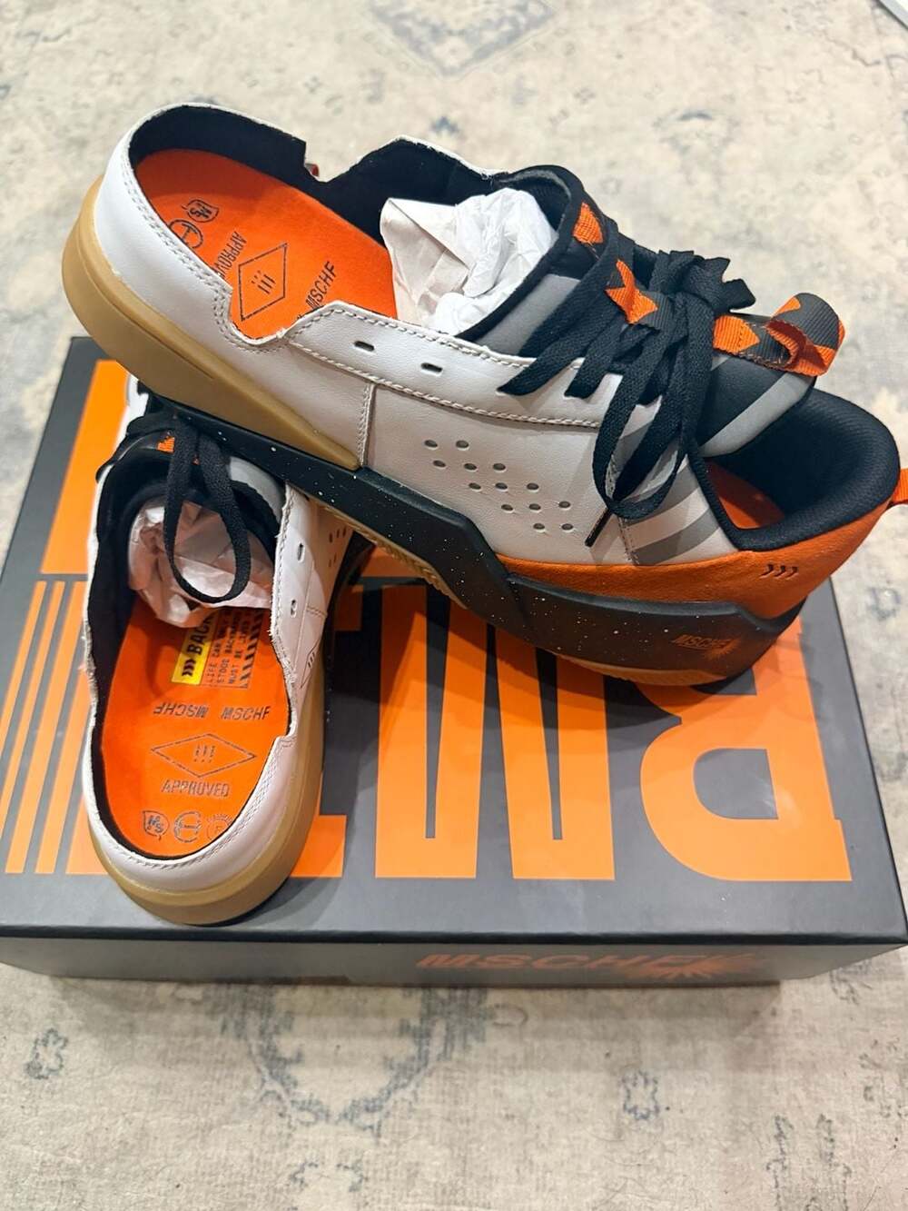 MSCHF BWD Shoes White MSCHF-004 Brand New, DS (Deadstock) with Original Box